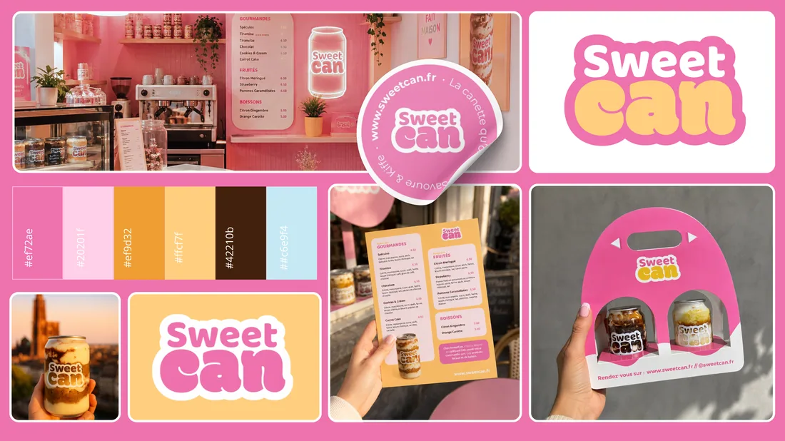 SweetCan — L’identité visuelle